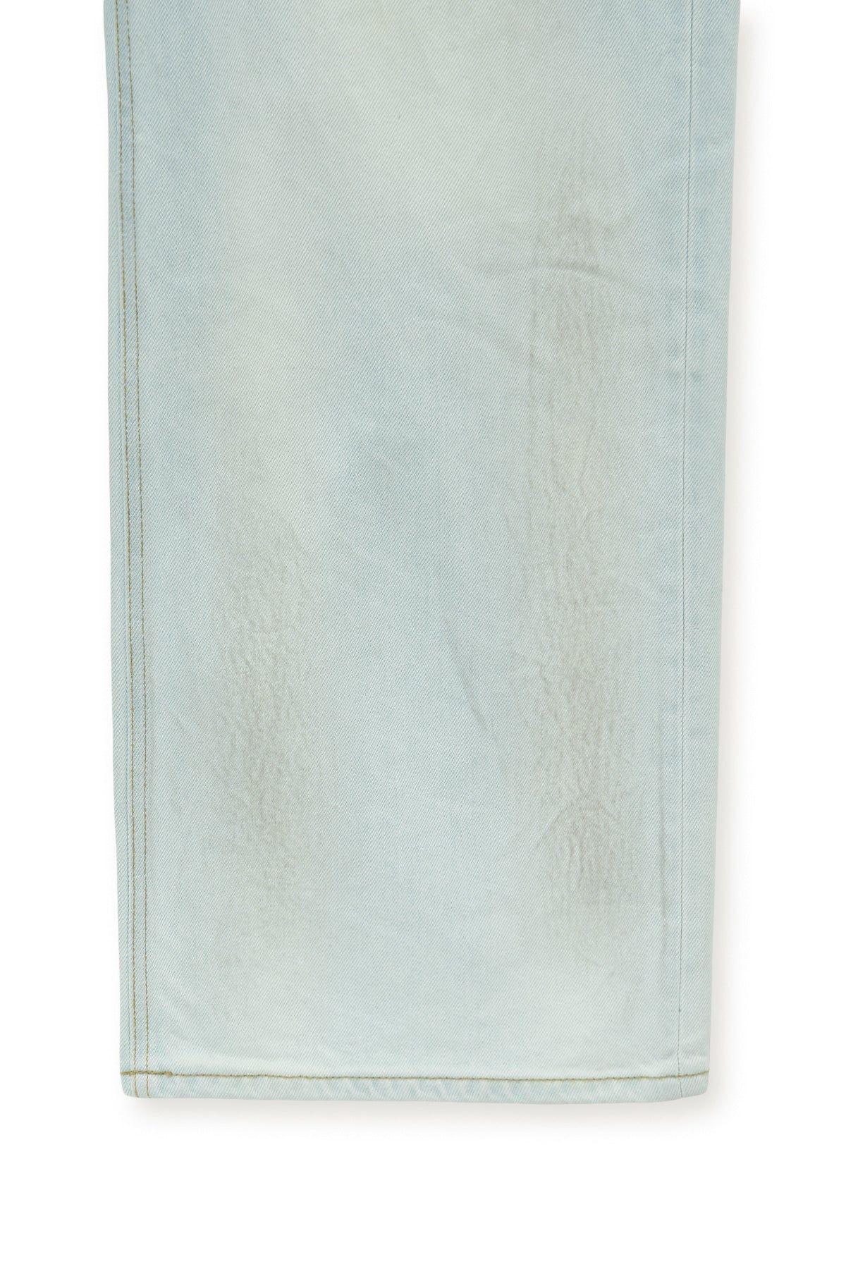 matinkim DIRTY WASHED DENIM PANTS FOR MEN IN LIGHT BLUE