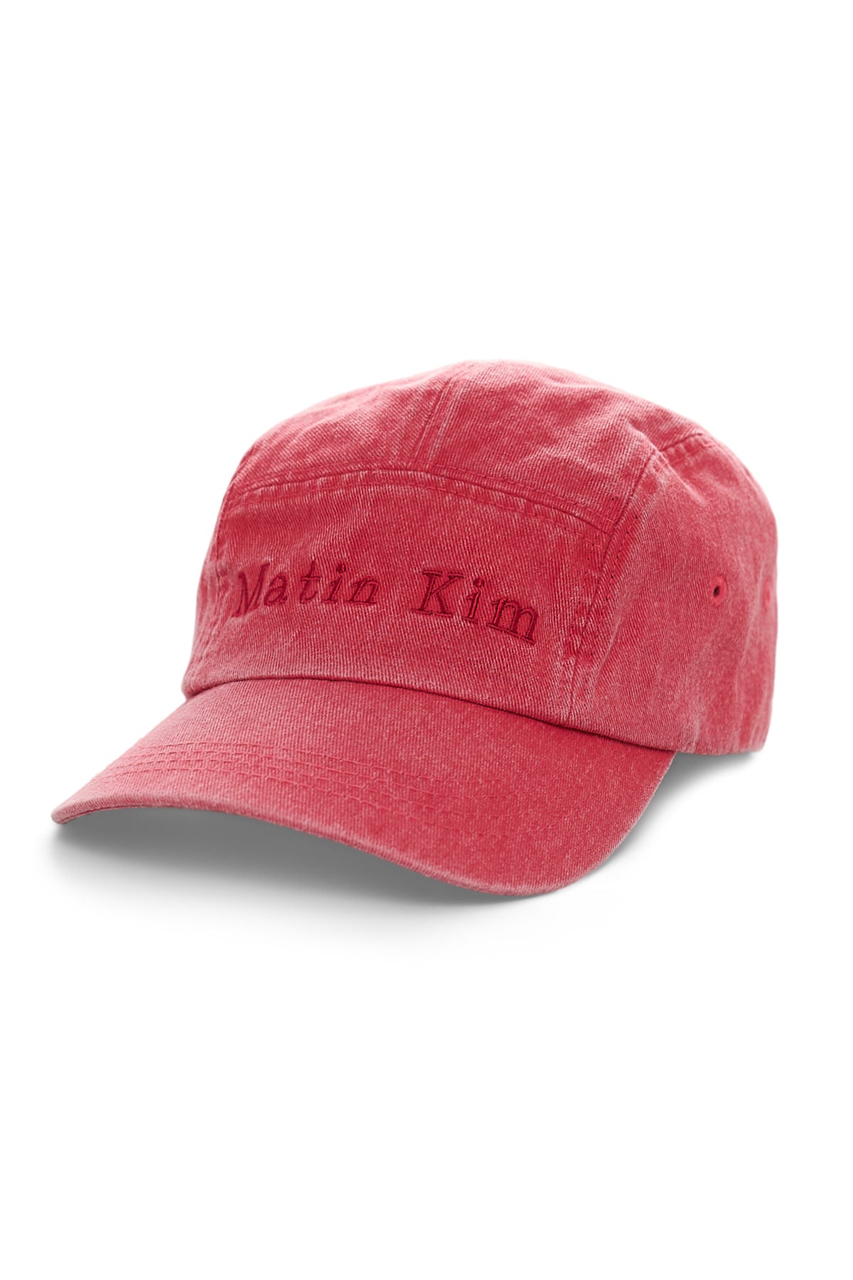 matinkim MATIN WASHED CAMP CAP IN RED