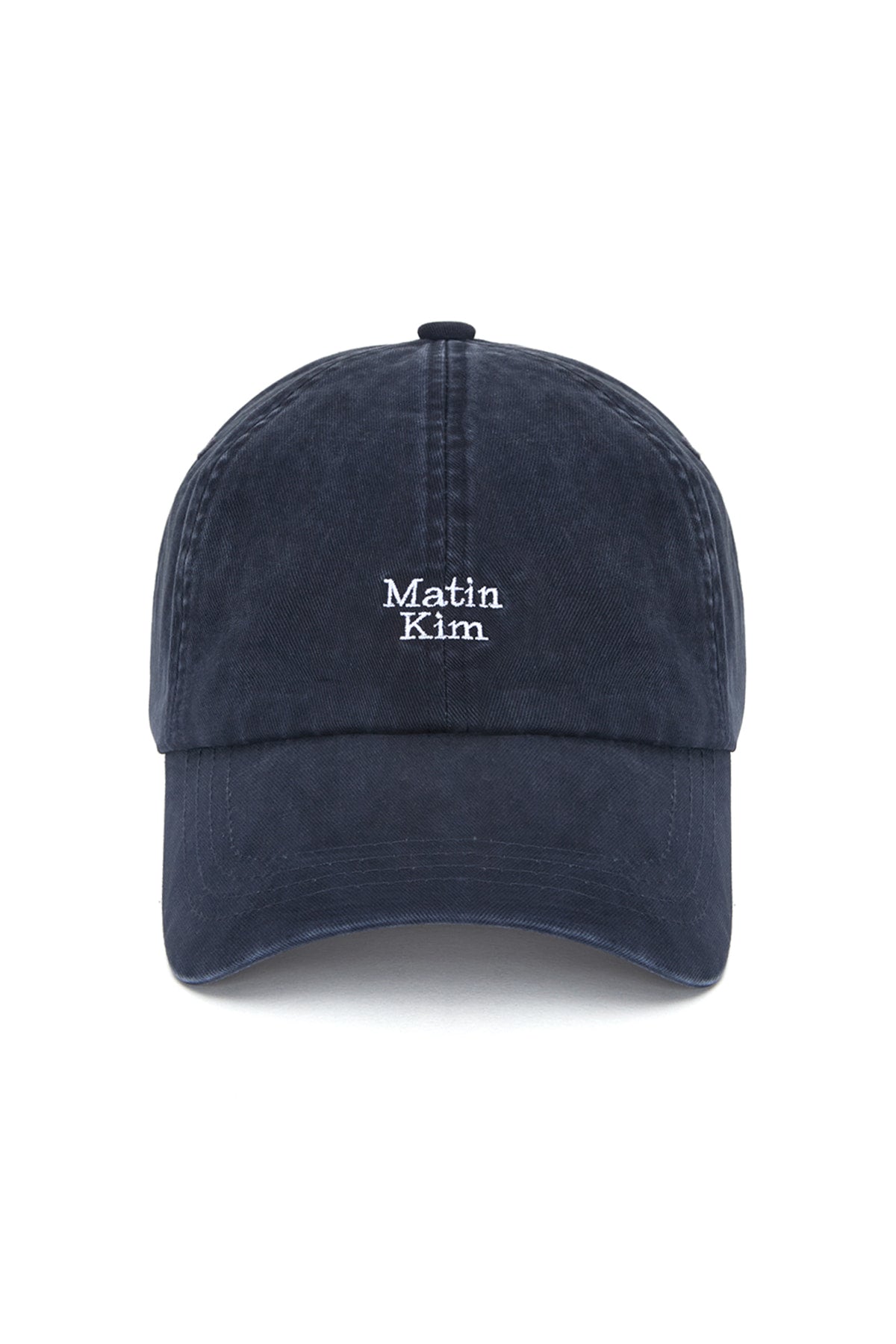 matinkim MATIN MINI LOGO BALL CAP IN NAVY