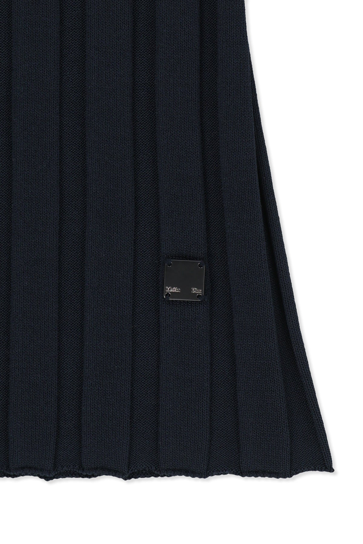 matinkim CUT OUT SLEEVELESS KNIT TOP IN DARK NAVY