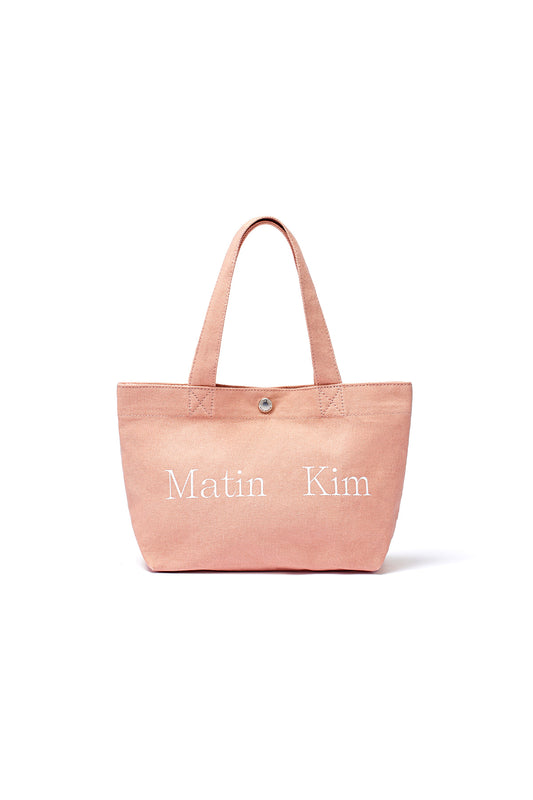 matinkim MATIN CANVAS MINI TOTE BAG IN PINK