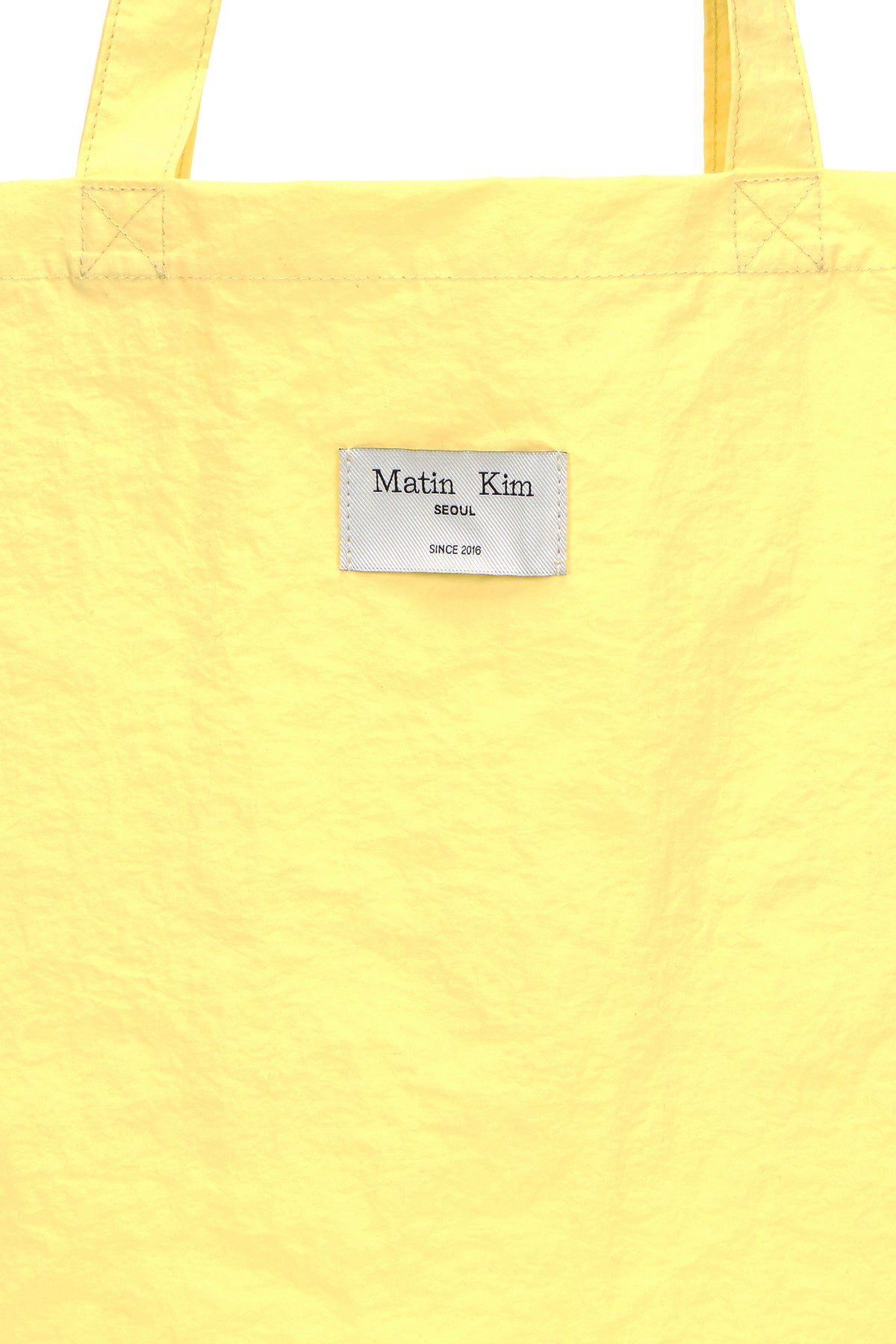 matinkim MATIN PALETTE ECOBAG IN YELLOW