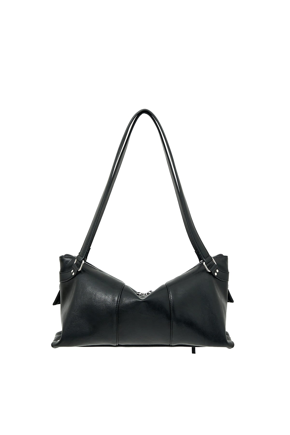 matinkim WIDE NEMO SHOULDER BAG IN BLACK