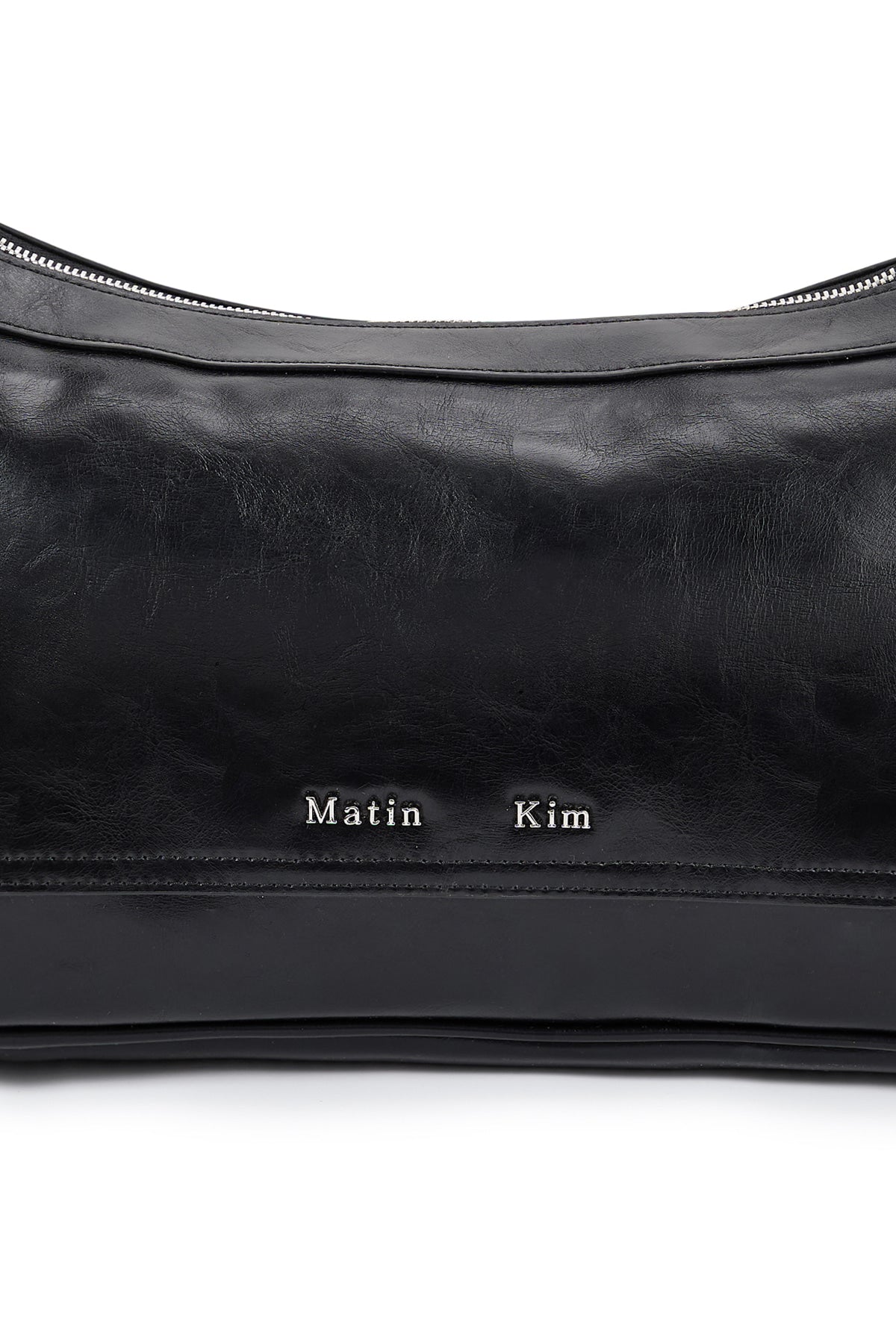 matinkim RIVET POINT QUAD SHOULDER BAG IN BLACK