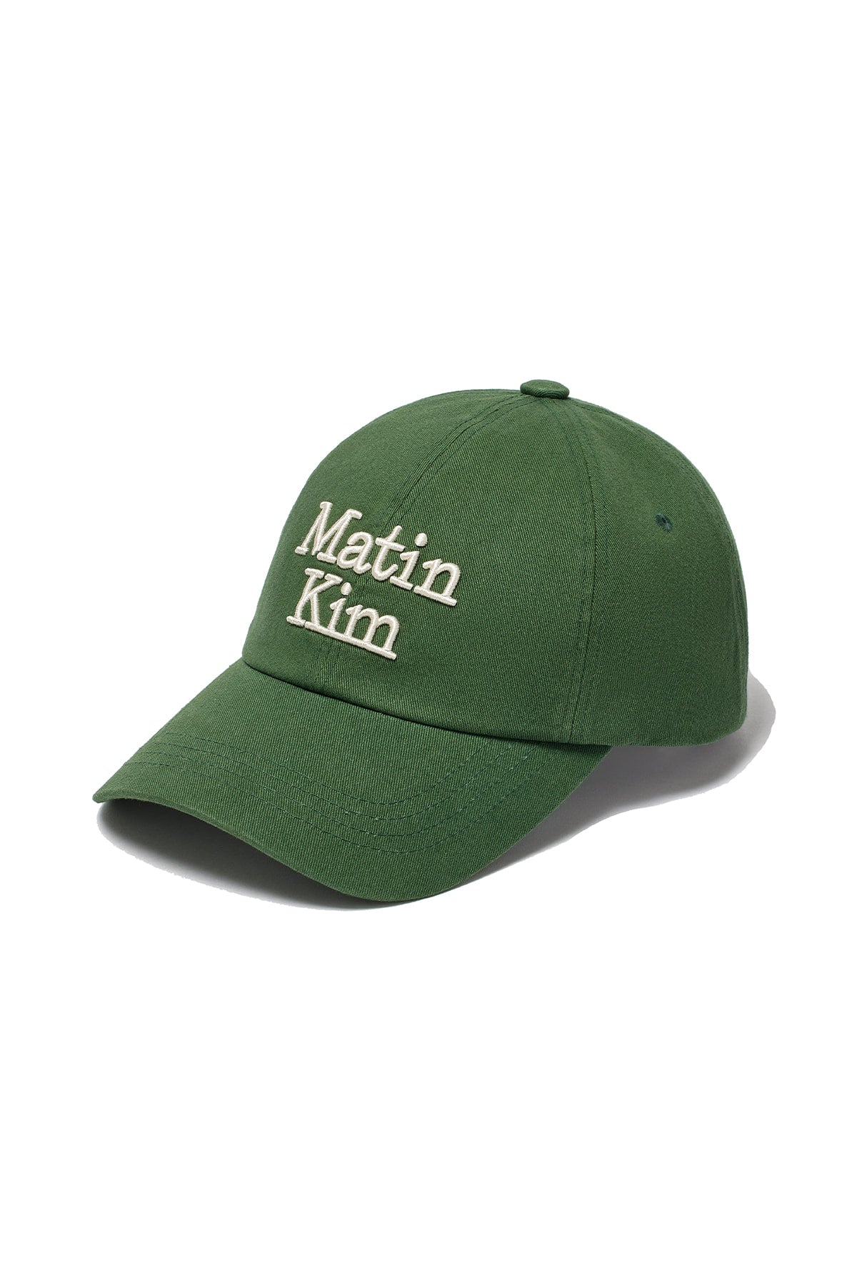 matinkim MATIN VOLUME LOGO BALL CAP IN GREEN
