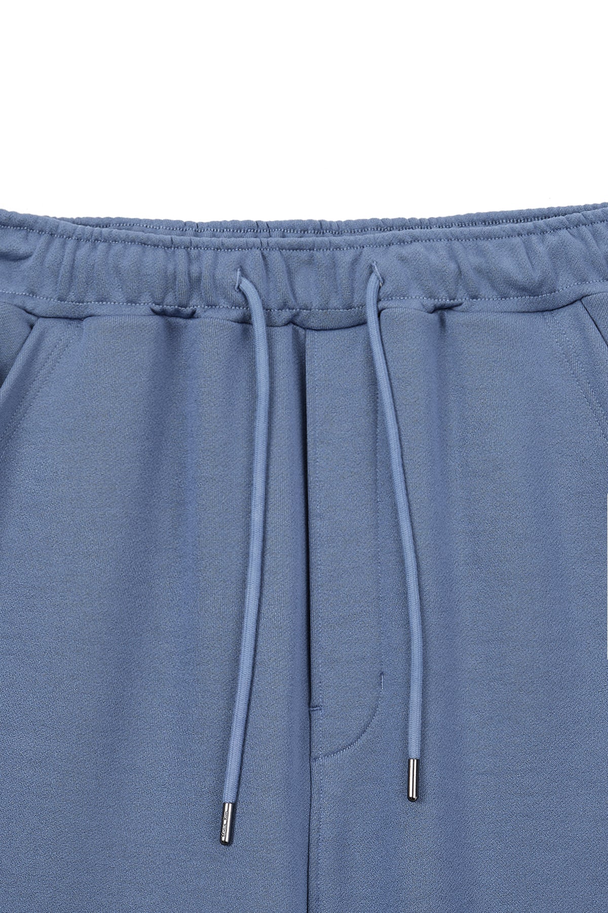 matinkim BACK POCKET GLITTER BERMUDA SWEATPANTS FOR WOMEN IN BLUE