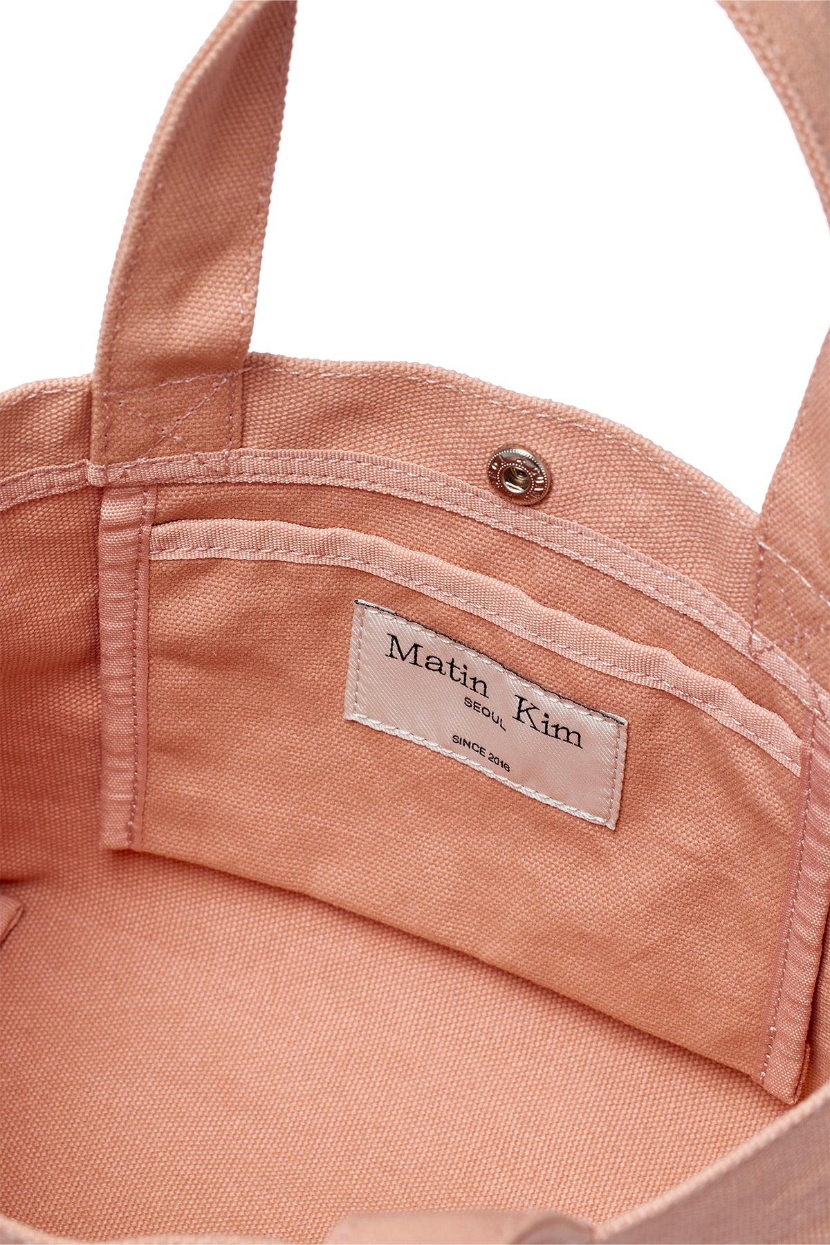 matinkim MATIN CANVAS MINI TOTE BAG IN PINK
