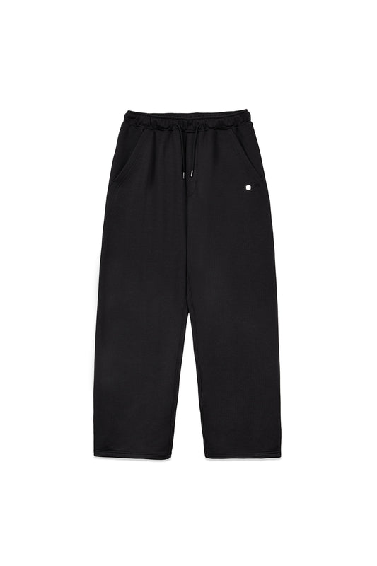 matinkim BACK POCKET GLITTER SWEATPANTS FOR MEN IN BLACK