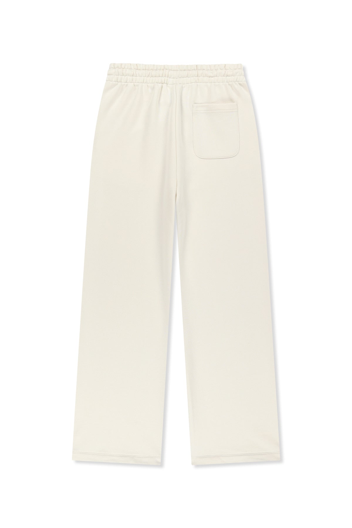 matinkim ESSENTIAL LOGO SWEATPANTS IN IVORY