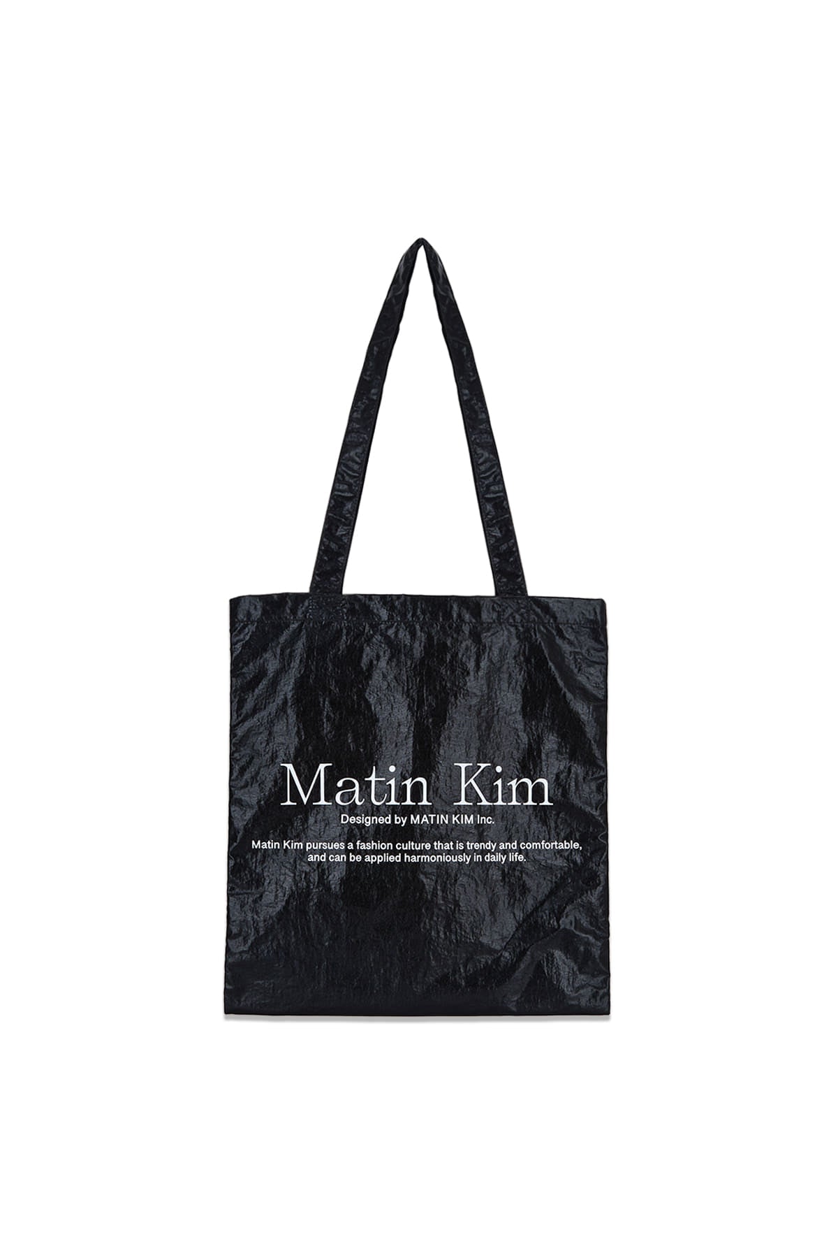 matinkim MATIN PALETTE ECOBAG IN STRONG BLACK