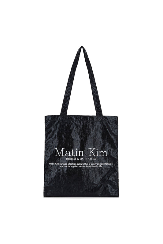 matinkim MATIN PALETTE ECOBAG IN STRONG BLACK