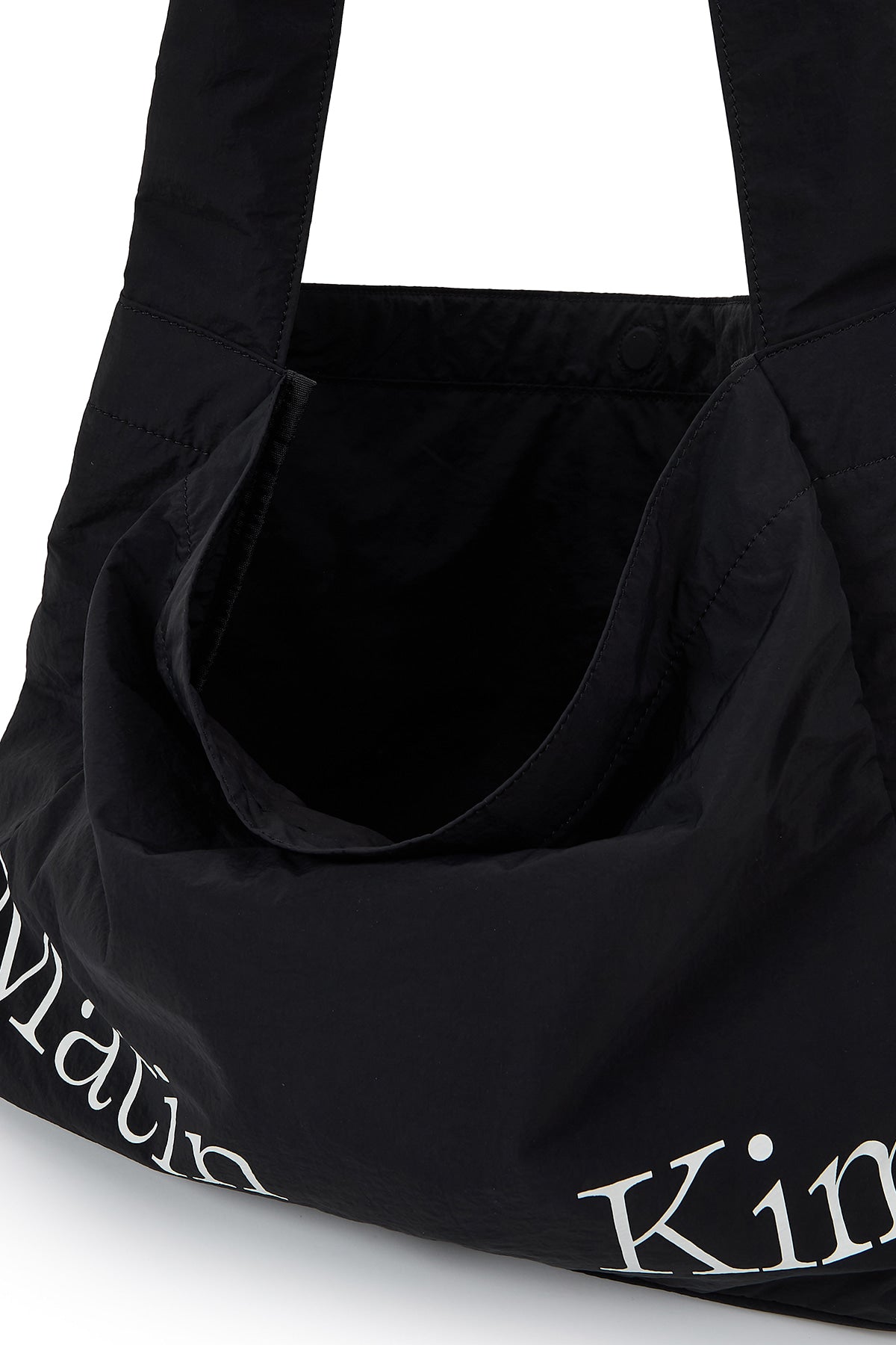 matinkim MATIN CRISP BIG ECOBAG IN BLACK