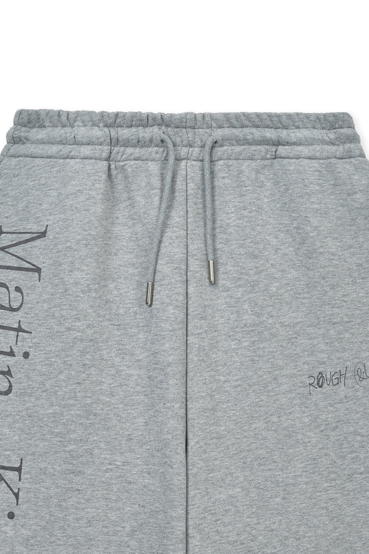 matinkim ESSENTIAL LOGO SWEATPANTS IN GREY