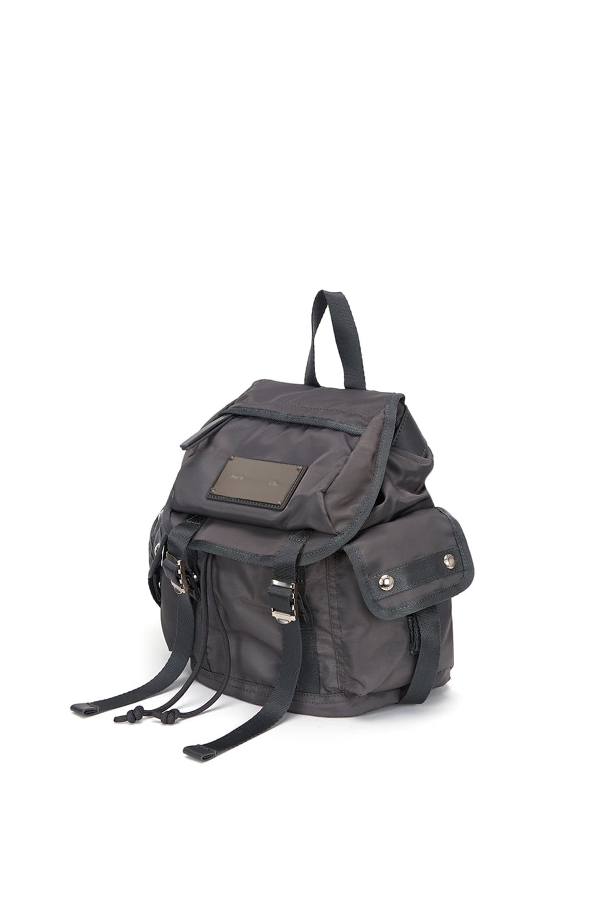 matinkim MATIN POCKET UTILITY SMALL BACK PACK IN CHARCOAL