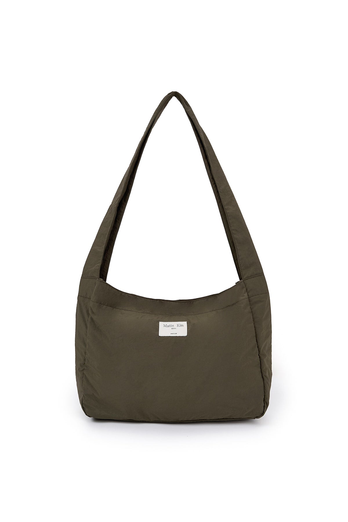 matinkim MATIN CRISP BIG ECOBAG IN KHAKI