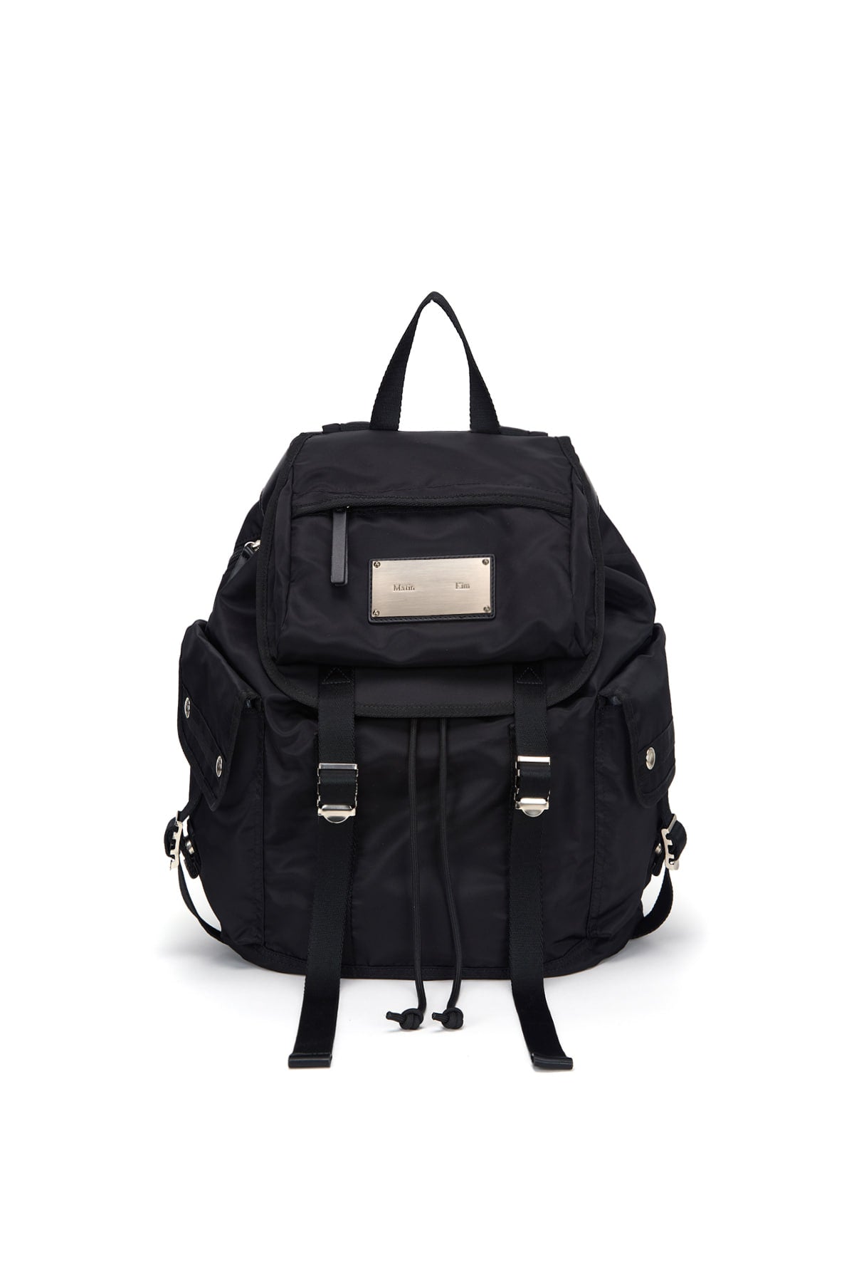 matinkim MATIN POCKET UTILITY LARGE BACK PACK IN BLACK