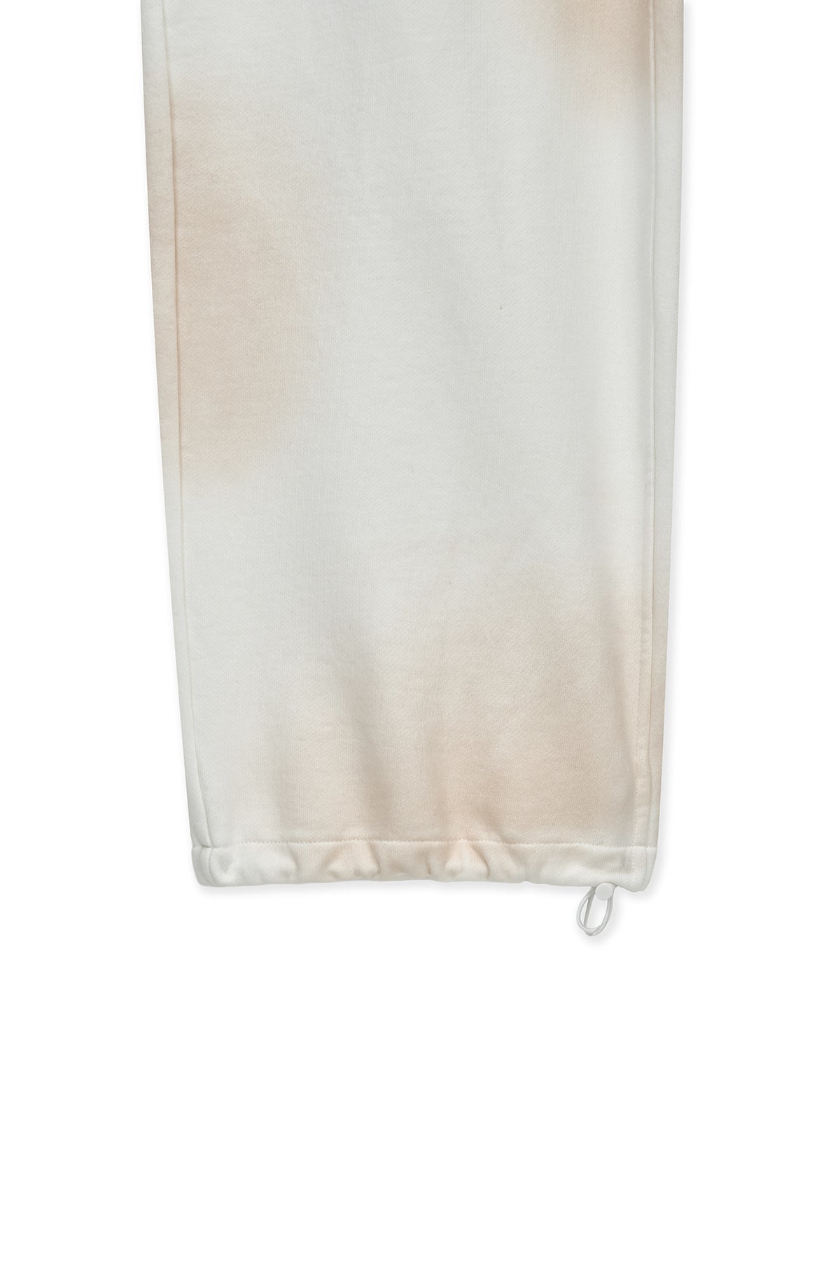 matinkim VINTAGE WASHED LOGO SWEATPANTS IN IVORY