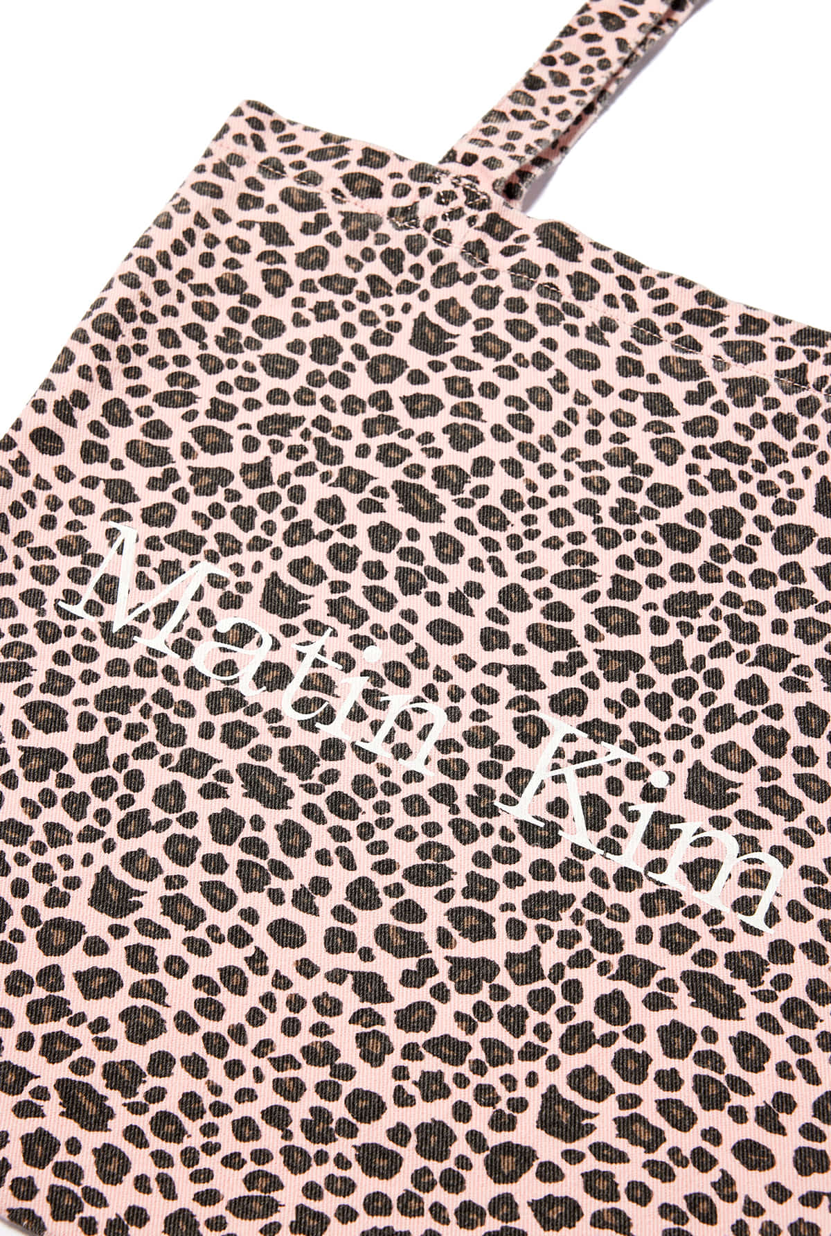 matinkim MATIN LEOPARD ECOBAG IN PINK