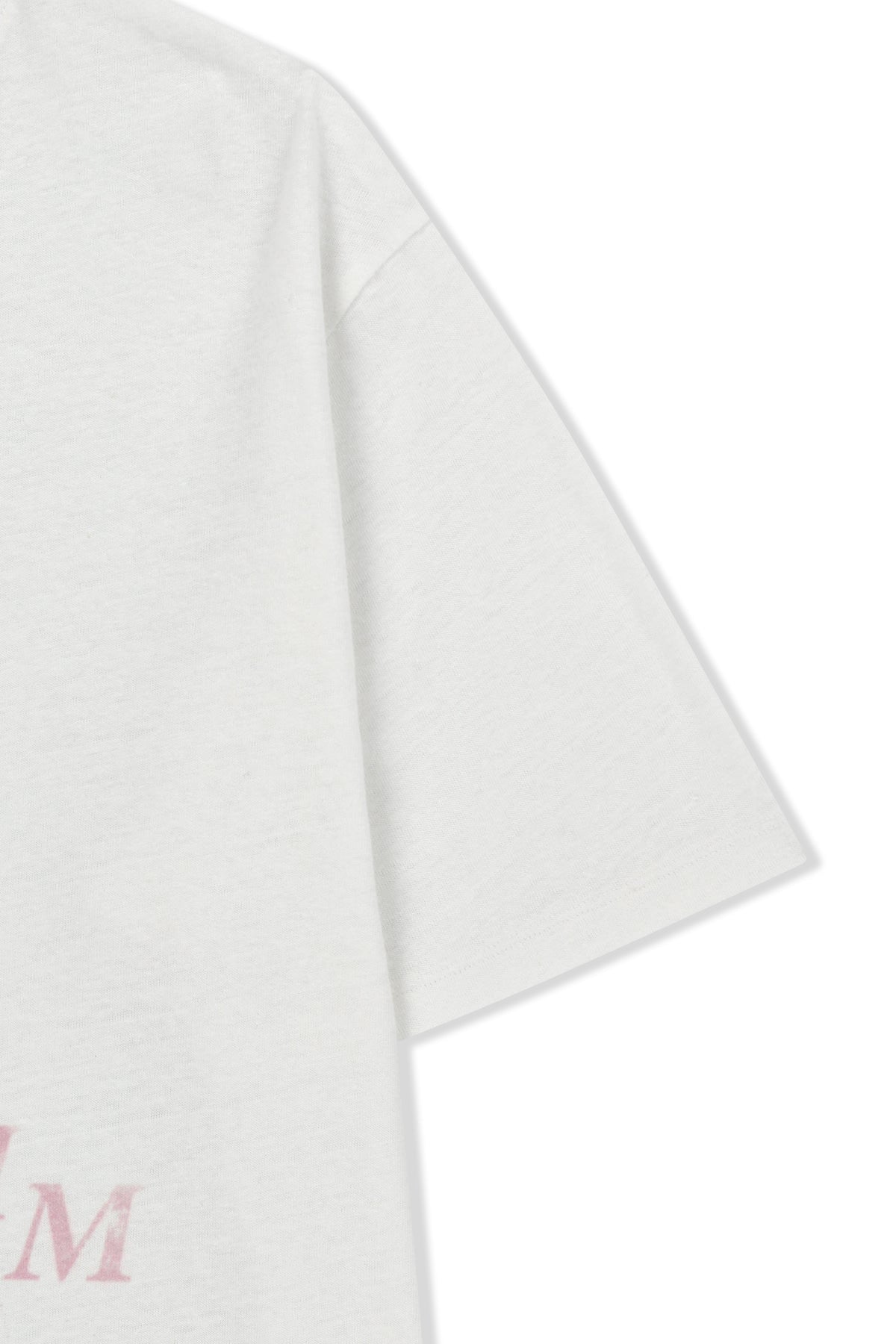 matinkim PORTRAIT GRAFFITI LOGO TOP IN WHITE