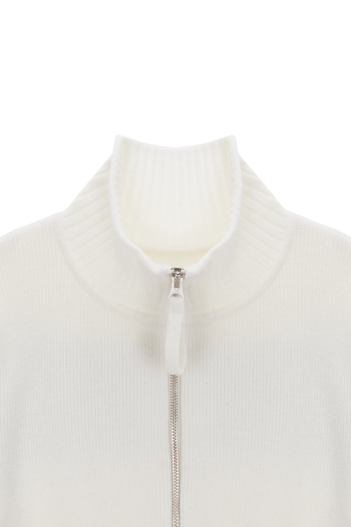 matinkim SPELL POINT STRIPE KNIT CARDIGAN IN IVORY