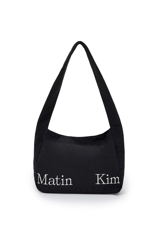 matinkim MATIN CRISP BIG ECOBAG IN BLACK