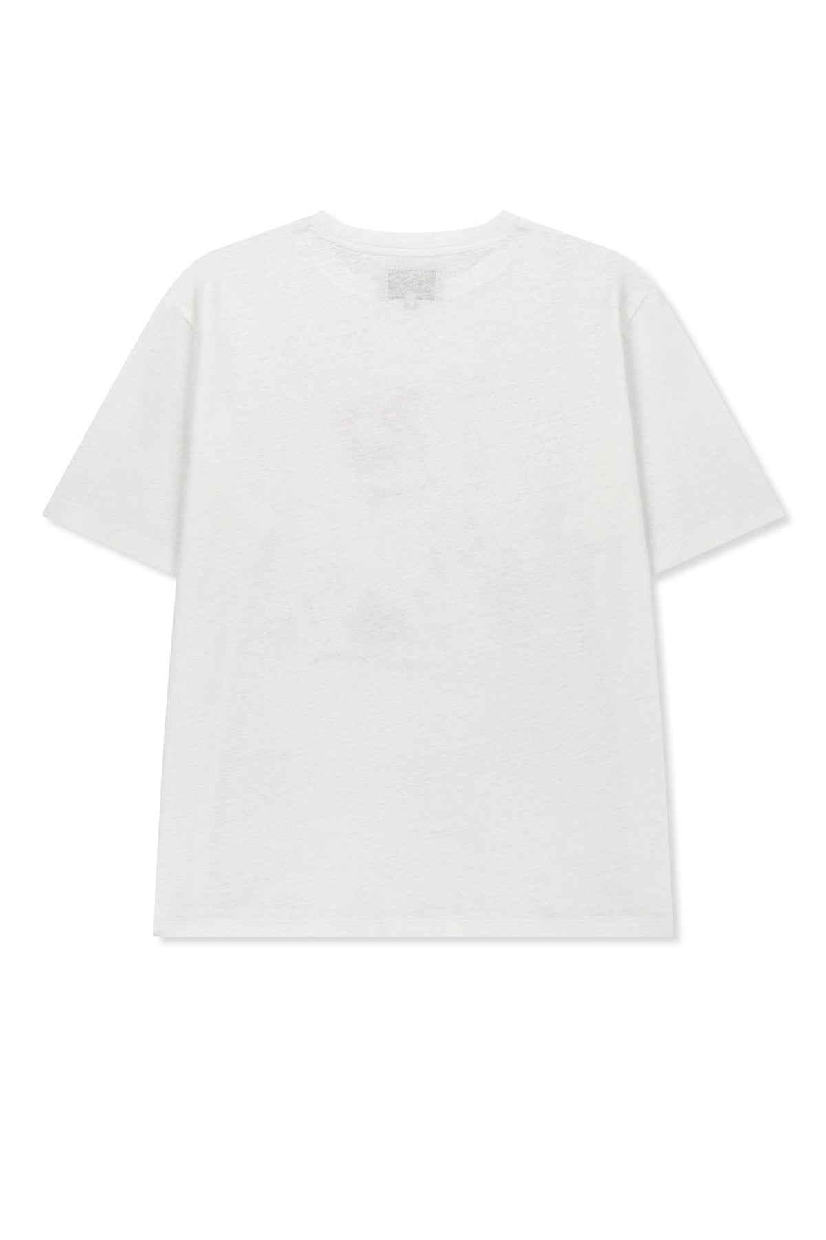 matinkim PORTRAIT GRAFFITI LOGO TOP IN WHITE