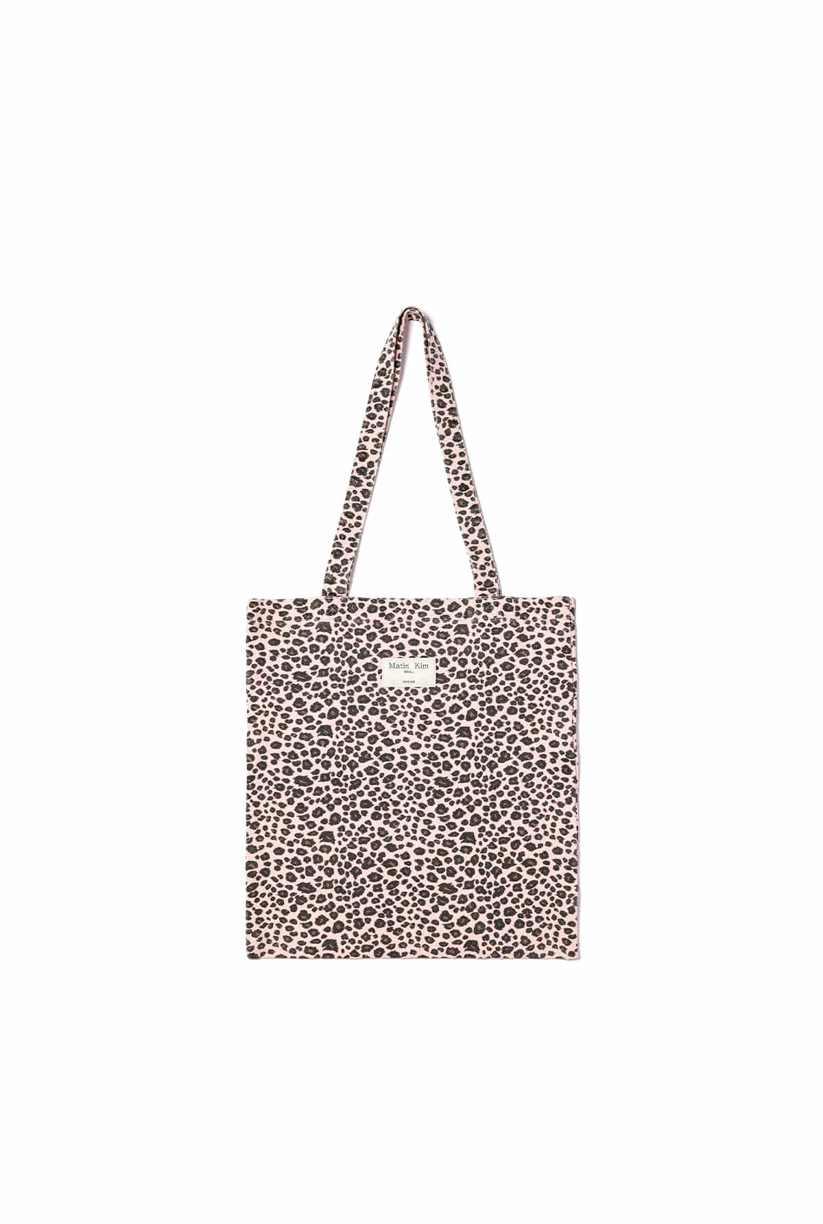 matinkim MATIN LEOPARD ECOBAG IN PINK