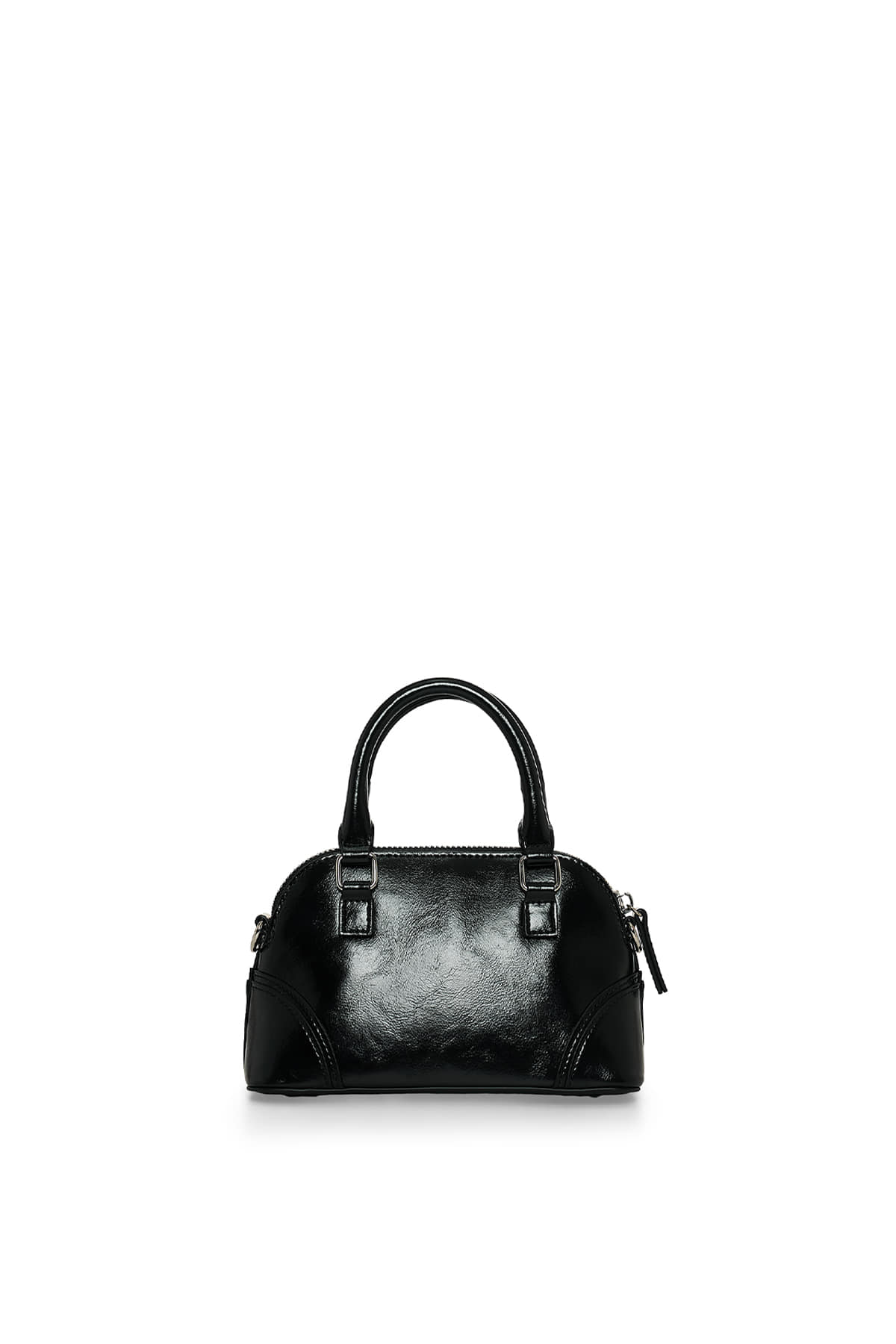matinkim CURVE ZIP MINI BAG IN BLACK